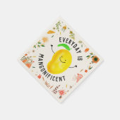 Positief Mango Pun - Elke dag is misleidend Servet (Hoek)