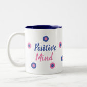 Positief Mind Tweekleurige Koffiemok (Links)