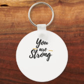 Positief Motivatie ontwerp Sleutelhanger (Achterkant)