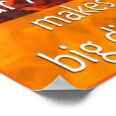 Positief Motivatie Poster van hoogte (Hoek)