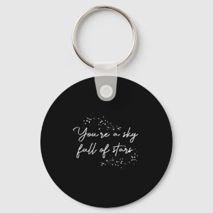 Positief Motivatie Youre Een sterrenhemel Sleutelhanger