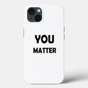 Positief ontwerp - Jij Bent Belangrijk Bevestiging iPhone 13 Hoesje