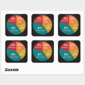 Positief optimistische Sticker (Vel)