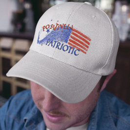 POSITIEF PATRIOTTISCHE LIEFDE AMERIKA VLAG TRUCKER PET