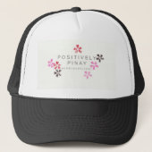 Positief Pinay - Gepersonaliseerd Trucker Pet (Voorkant)