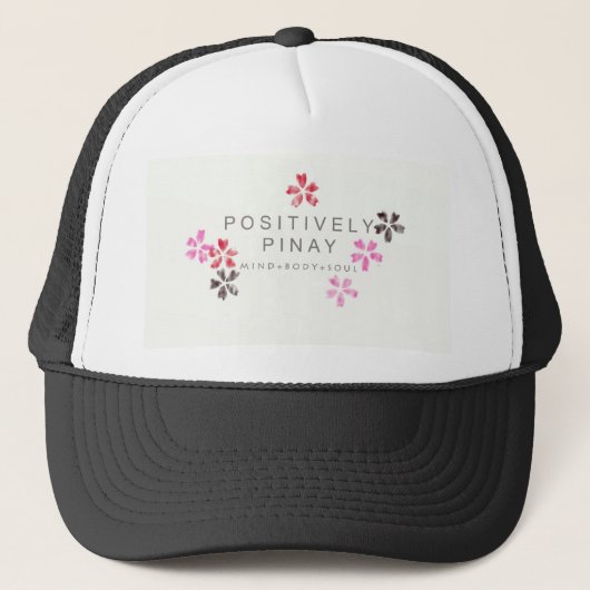 Positief Pinay - Gepersonaliseerd Trucker Pet (Voorkant)
