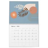 Positief Plant Leaf Boho Sun Arch Kalender (Feb 2026)