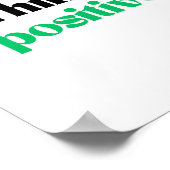 Positief Poster (Hoek)
