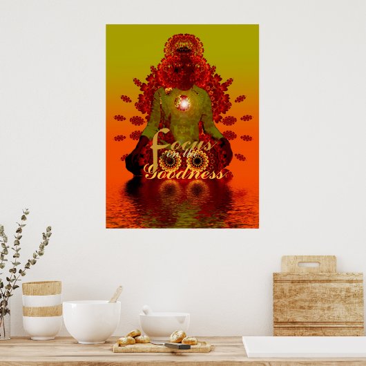 Positief Poster Meditaties (Keuken)