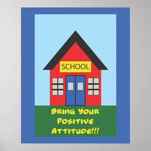 Positief Poster op school (Voorkant)