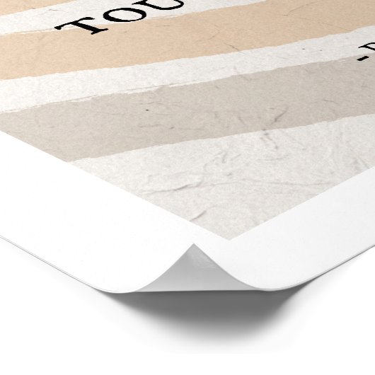 Positief Poster voor aanmoediging (Hoek)