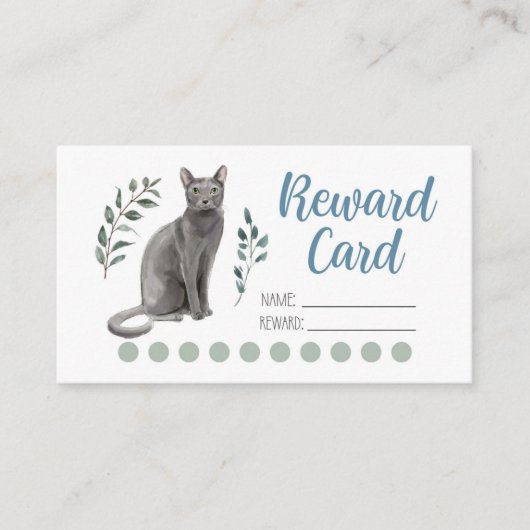 Positief rattenthema Punch Kaart (Voorkant)