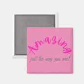 Positief Roze Verbazingwekkend Net zoals je vrouwe Magneet (Voorkant / Achterkant)