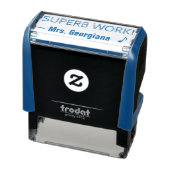 Positief "SCHITTEREND WERK!" Teacher Rubber Stamp Zelfinktende Stempel (Product)