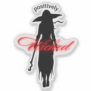 Positief slechte Sticker