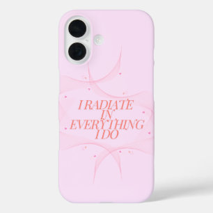 Positief, Spiritueel, Inspirerend, Motivatie iPhone 16 Hoesje
