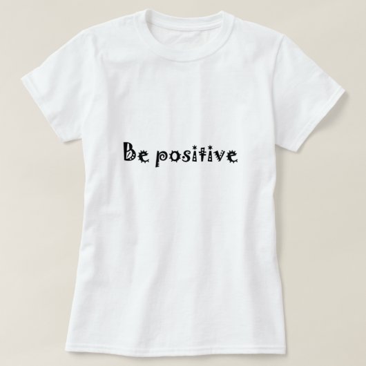 positief t-shirt (Design voorkant)