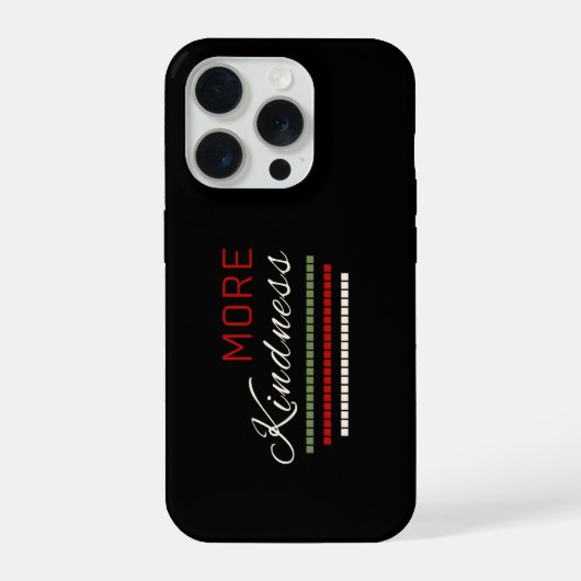 Positief tekstontwerp iPhone hoesje (Achterkant)