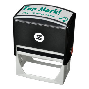 Positief "Topteken!" Rubberstempel Zelfinktende Stempel