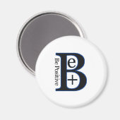 Positief tweede ontwerp magneet (Voorkant / Achterkant)