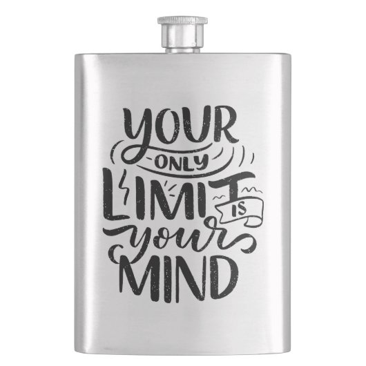 Positief Vibes - Your Only Limit is Your Mind Flacon (Voorkant)