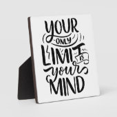 Positief Vibes - Your Only Limit is Your Mind Fotoplaat (Voorkant)