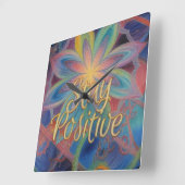 Positief Vierkante Klok (Hoek)