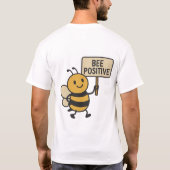 Positief voor bijen t-shirt (Achterkant)