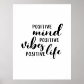 Positief voor de geest Positief Leven Poster (Voorkant)