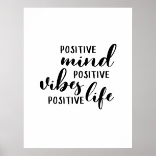 Positief voor de geest Positief Leven Poster