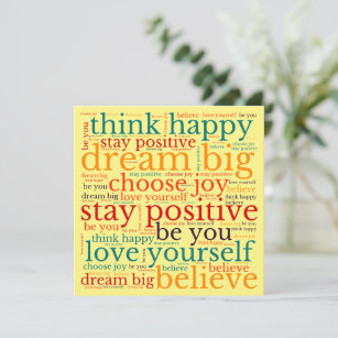 Positieve Vibes Kaarten Zazzle Nl