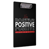 Positief zijn klembord (Rechts)
