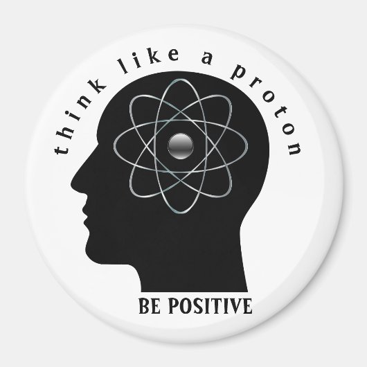 Positief zijn magneet (Voorkant)