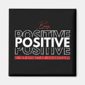 Positief zijn magneet (Voorkant)