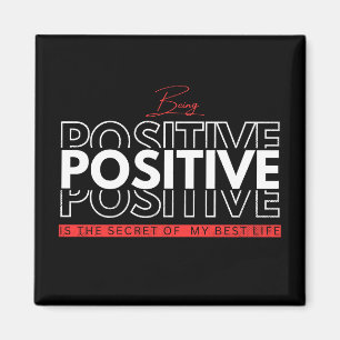 Positief zijn magneet