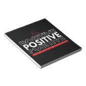 Positief zijn notitieblok (Schuin)