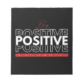 Positief zijn notitieblok (Voorkant)
