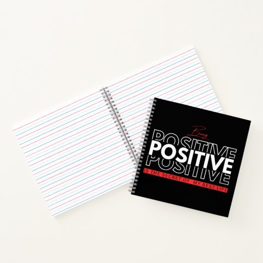Positief zijn notitieboek (Binnen)