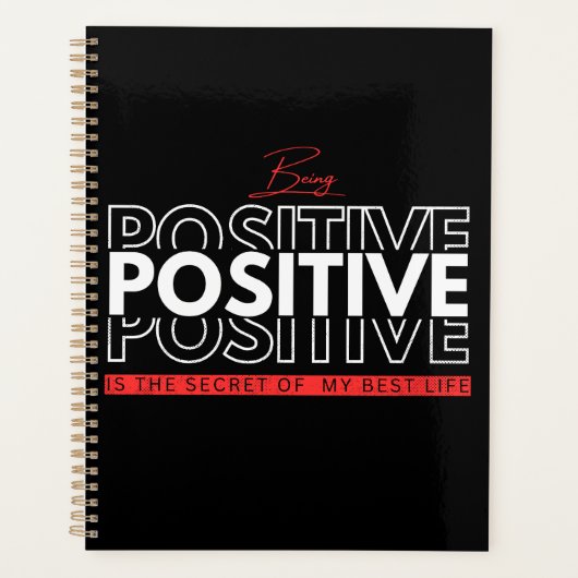Positief zijn planner (Voorkant)
