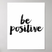 Positief zijn poster (Voorkant)