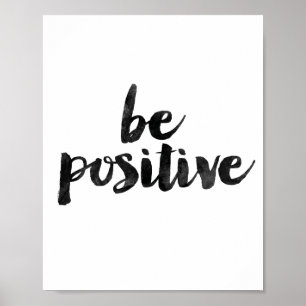 Positief zijn poster