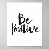 Positief zijn poster (Voorkant)