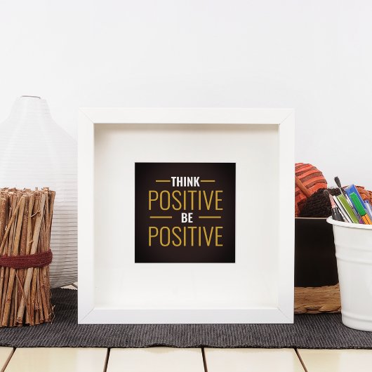 Positief zijn poster