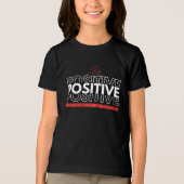 Positief zijn Tri-Blend shirt (Voorkant)