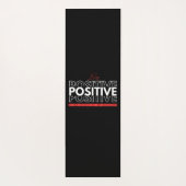 Positief zijn yogamat (Achterkant)
