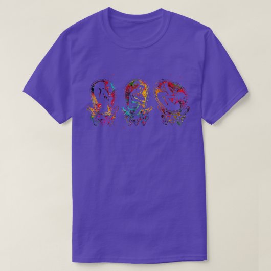 Posities kind in baarmoeder 1 t-shirt (Design voorkant)