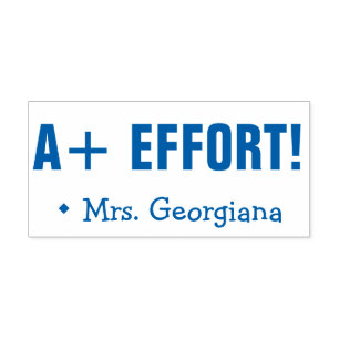 Positieve "A+-INSPANNING!" Rubberstempel Zelfinktende Stempel