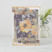 Positieve aanmoediging Inspirerend Wenskaart Bedankkaart (Staand voorkant)