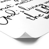 Positieve aanmoediging om de Bijbel te lezen - de  Poster (Hoek)