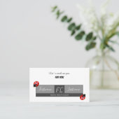 Positieve aanmoediging voor mentale gezondheidstra visitekaartje (Staand voorkant)